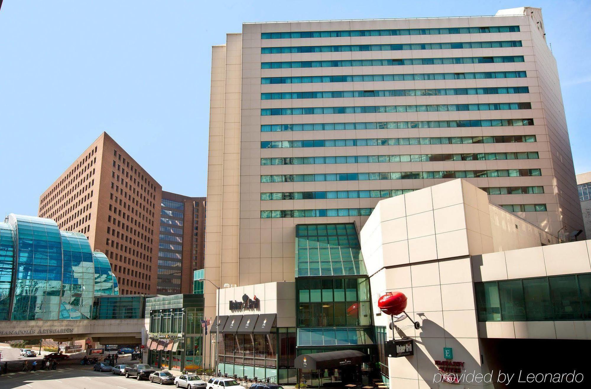 Embassy Suites By Hilton Indianapolis Downtown Dış mekan fotoğraf