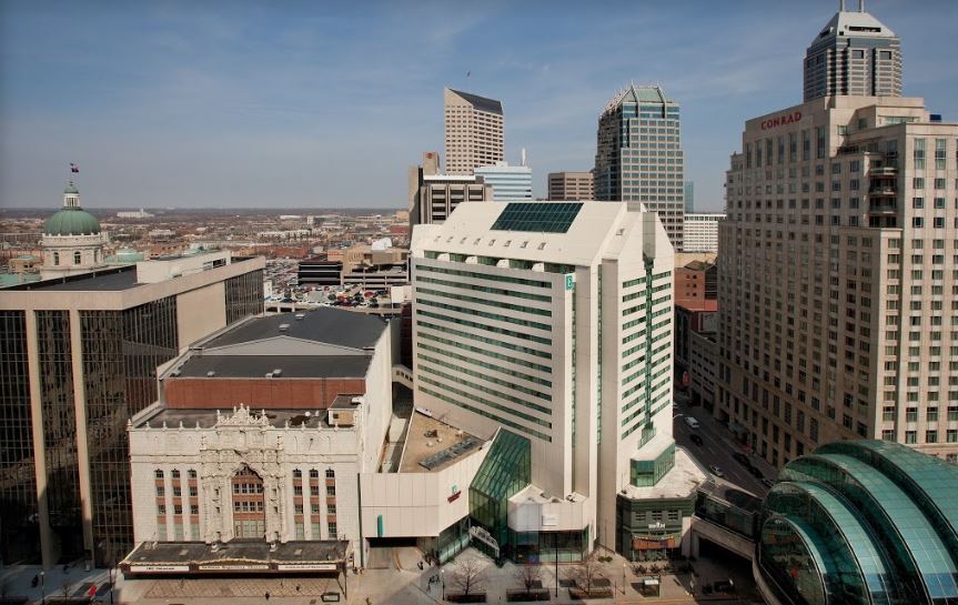 Embassy Suites By Hilton Indianapolis Downtown Dış mekan fotoğraf